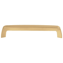 Contemporary styled 6-5/16" pull from Top Knobs