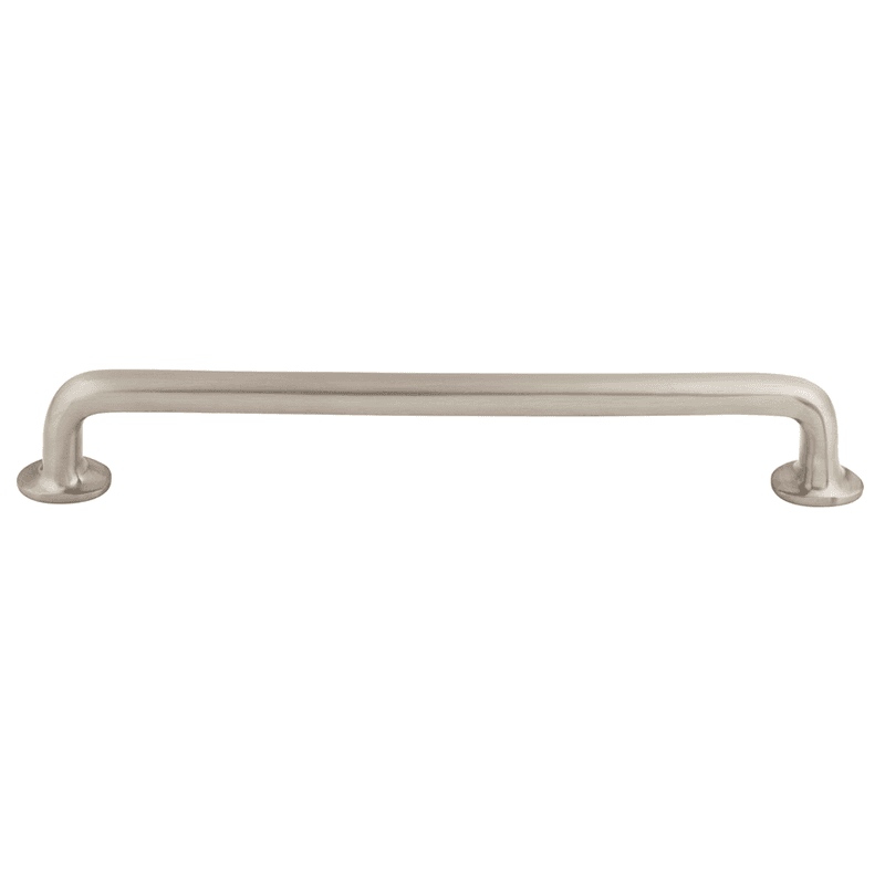 12" Aspen II Rounded Pull in Brushed Satin Nickel - Top Knobs Collection