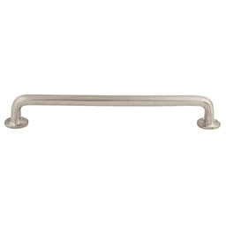 12" Aspen II Rounded Pull in Brushed Satin Nickel - Top Knobs Collection