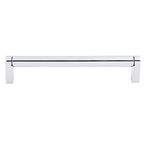 6-11/16" long Pennington Bar Pull in sleek polished chrome finish.