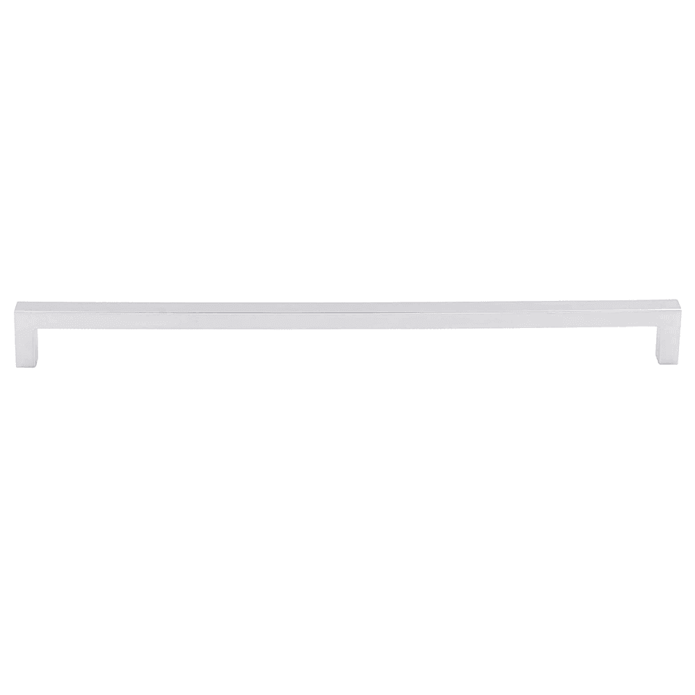 12-5/8" sleek metal bar pull in Polished Chrome finish
