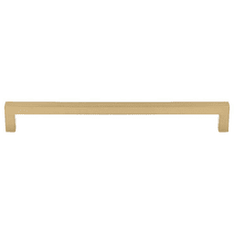 Contemporary Honey Bronze Square Bar Pull by Top Knobs