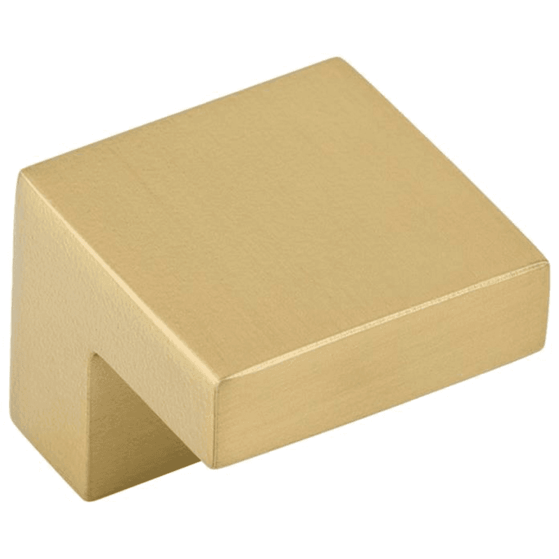 Premium Honey Bronze Square Knob - Nouveau Collection