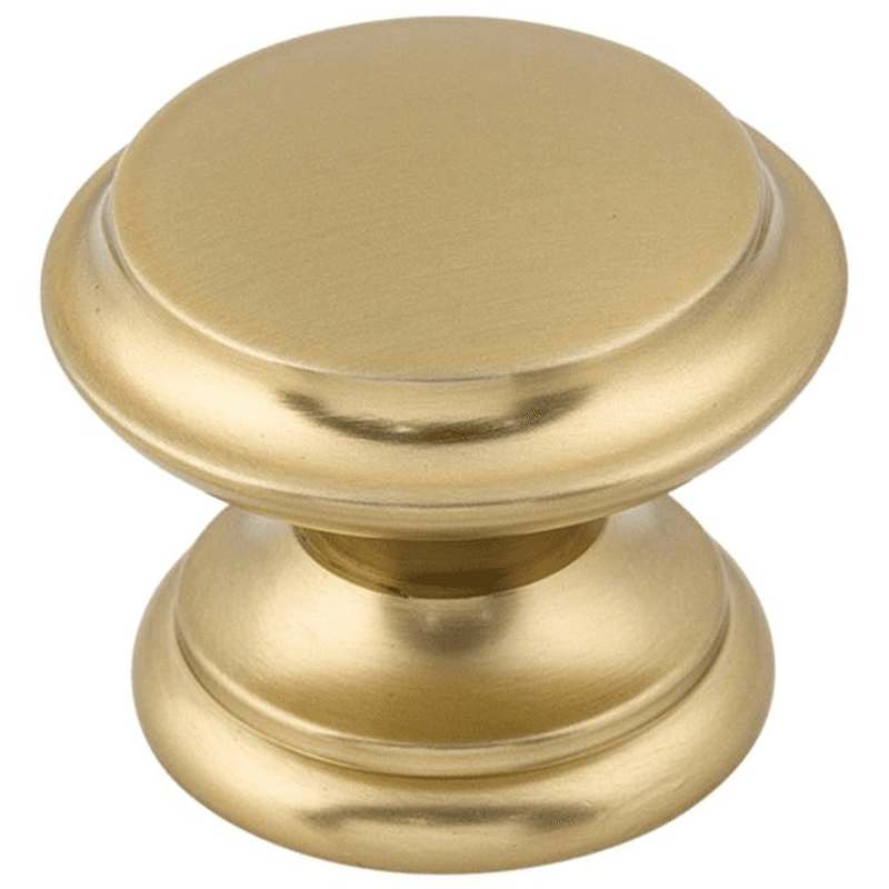 1-3/8" Dakota Flat Top Knob in Honey Bronze finish by Top Knobs, Traditional/Transitional style