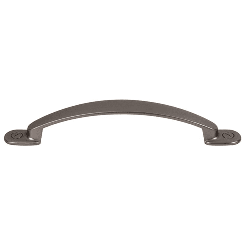 5-1/16" Somerset Arendal Arch Pull in Ash Gray finish, traditional/transitional style