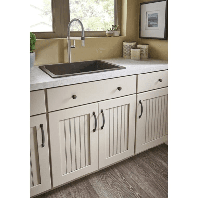 Premium materials used to make this decorative Arendal arch pull from Top Knobs