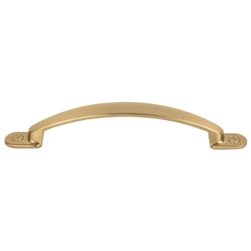 5-1/16" Somerset Arendal Arch Pull, Honey Bronze - Front view
