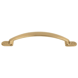 5-1/16" Somerset Arendal Arch Pull, Honey Bronze - Front view