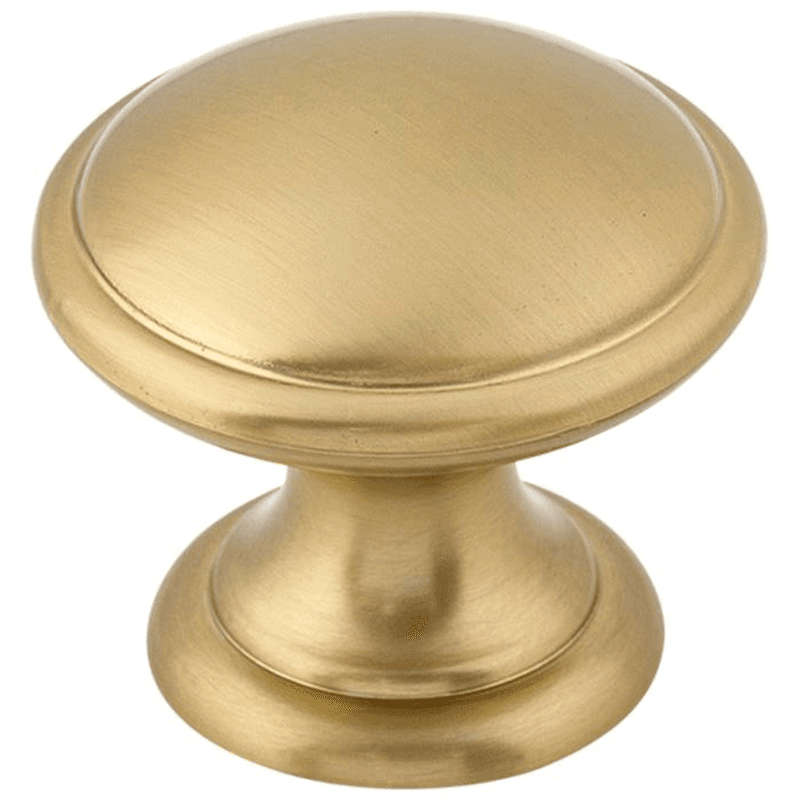 1-1/4" Dakota Round Knob in Honey Bronze finish by Top Knobs