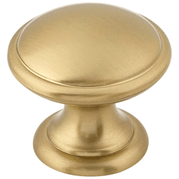 1-1/4" Dakota Round Knob in Honey Bronze finish by Top Knobs