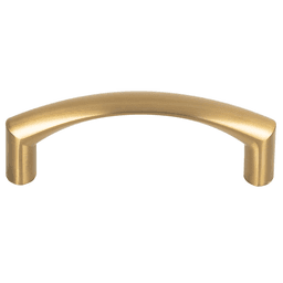 3" Nouveau Griggs Pull, Honey Bronze - Top Knobs - Contemporary and Minimalistic Design