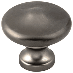 1-5/16" Dakota Peak Knob in Ash Gray Finish - Top Knobs Decorative Collection
