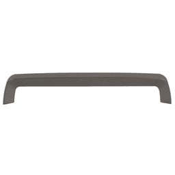 Coordinated Cabinet Hardware from Top Knobs Nouveau Collection, Ash Gray Tapered Bar Pull