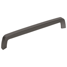Nouveau Tapered Bar Pull in Ash Gray Finish, Contemporary Style, Top Knobs Collection