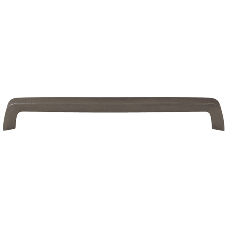 Contemporary Ash Gray Tapered Bar Pull from Top Knobs