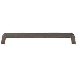 Contemporary Ash Gray Tapered Bar Pull from Top Knobs