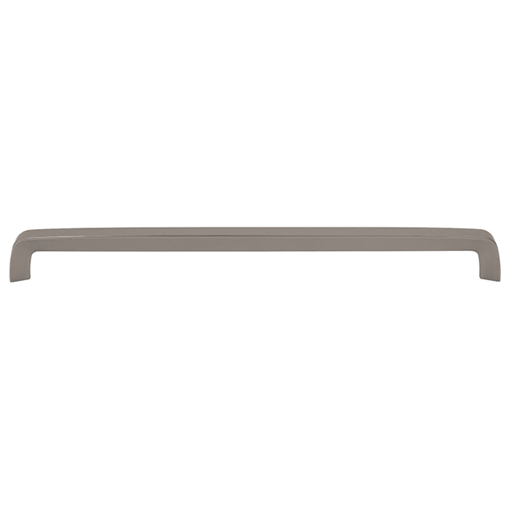 Contemporary Ash Gray Tapered Bar Pull from Top Knobs