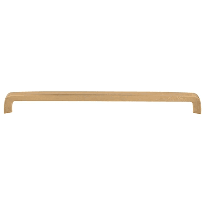 17-5/8" Nouveau Tapered Bar Pull in Honey Bronze finish by Top Knobs
