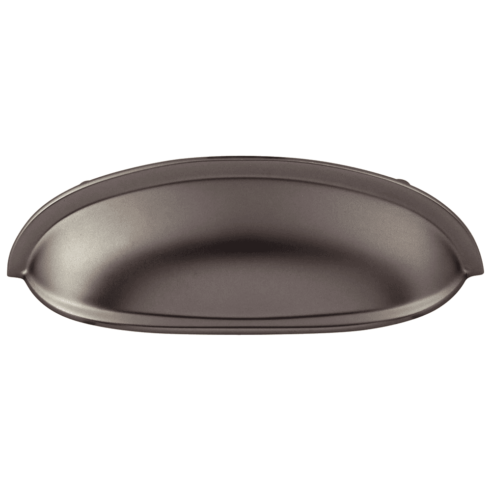 Premium Quality Somerset Cup Pull in Ash Gray Finish by Top Knobs