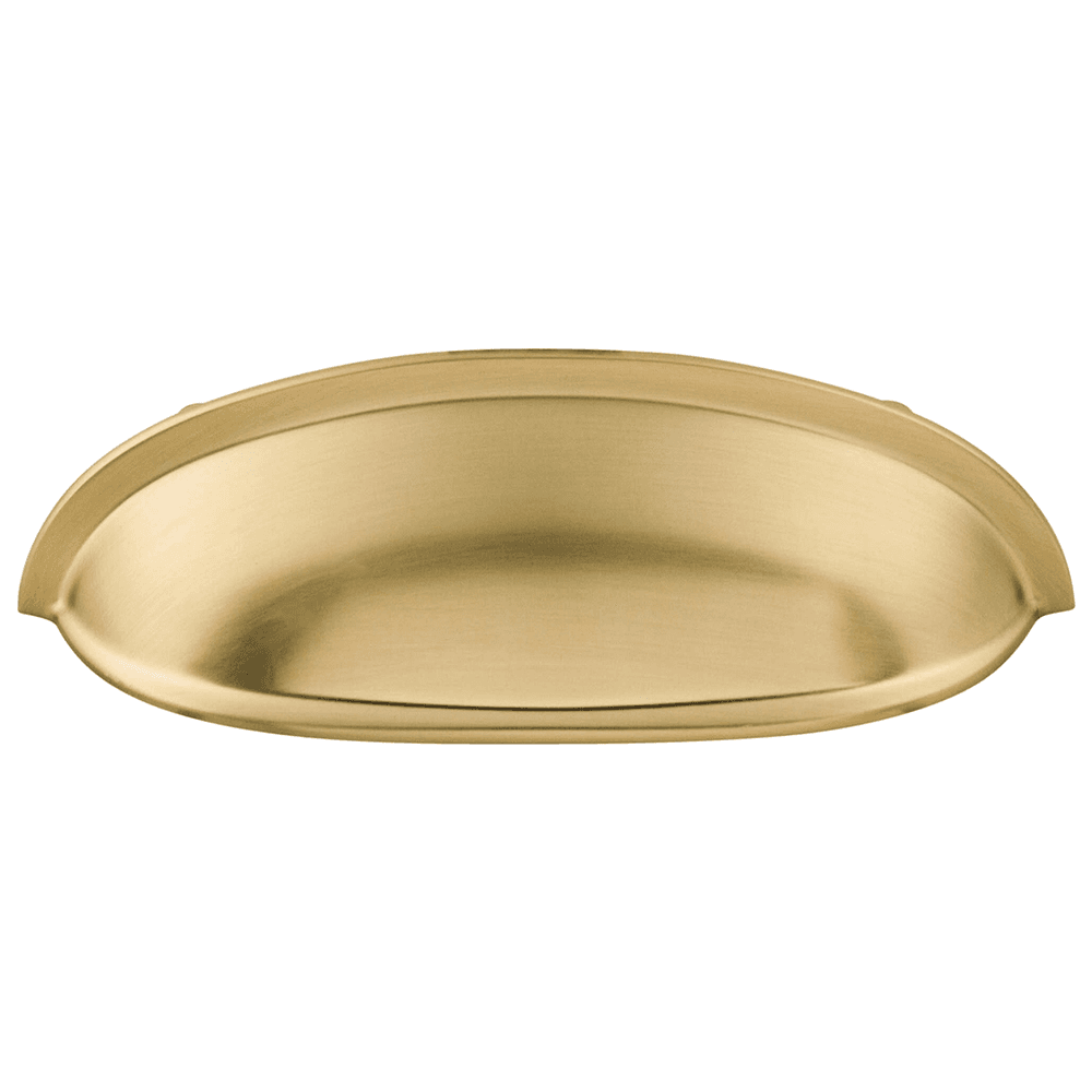 Top Knobs Decorative Collection - Honey Bronze Somerset Cup Pull - Great Function and Value - Coordinates with Cabinet Hardware