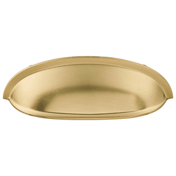 Top Knobs Decorative Collection - Honey Bronze Somerset Cup Pull - Great Function and Value - Coordinates with Cabinet Hardware