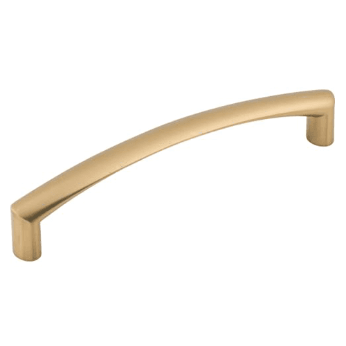 Nouveau Griggs Pull in Honey Bronze on cabinetry