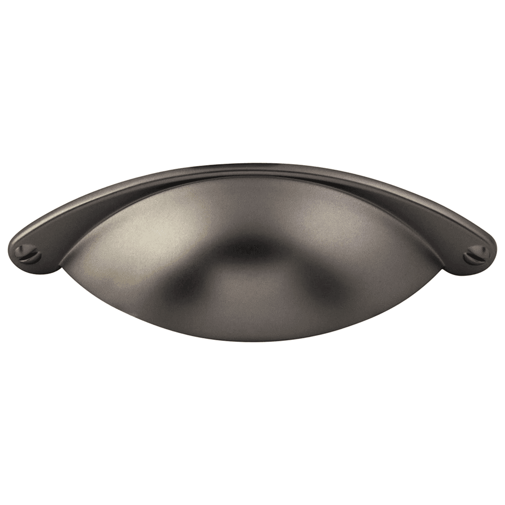 2-1/2" Somerset Arendal Cup Pull in Ash Gray finish from Top Knobs decorative collection