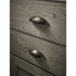 Traditional and Transitional style cup pull from Top Knobs Somerset collection