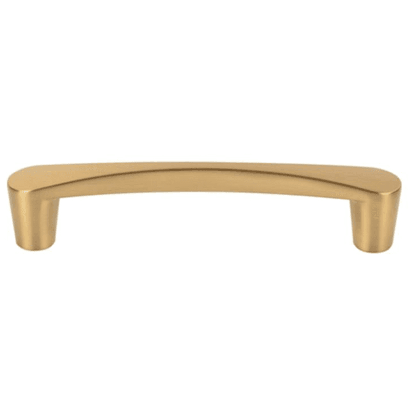 Contemporary Honey Bronze Infinity Bar Pull by Top Knobs