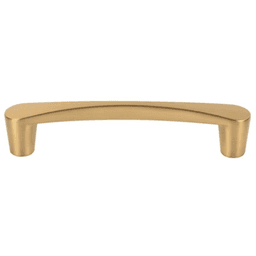Contemporary Honey Bronze Infinity Bar Pull by Top Knobs