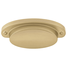 2-9/16" Dakota Cup Pull in Honey Bronze Finish, Traditional and Transitional Style, Premium Material