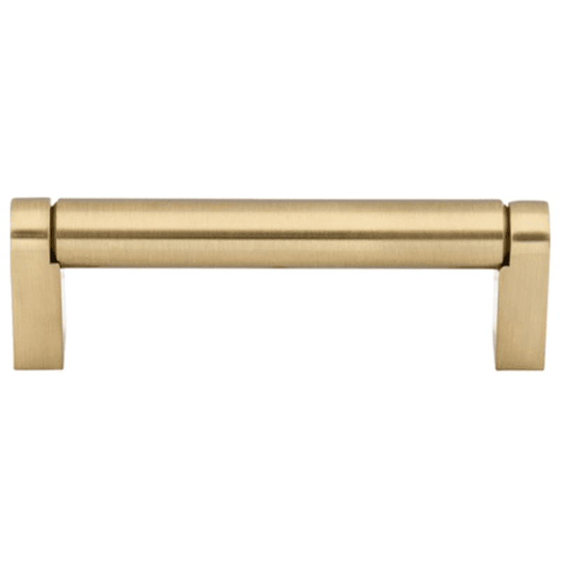 Contemporary 3-3/4" Pennington Bar Pull in Honey Bronze finish from Top Knobs collection