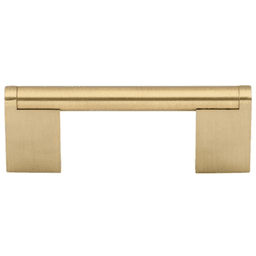 3" Princetonian Bar Pull in Honey Bronze finish from Top Knobs' decorative collection
