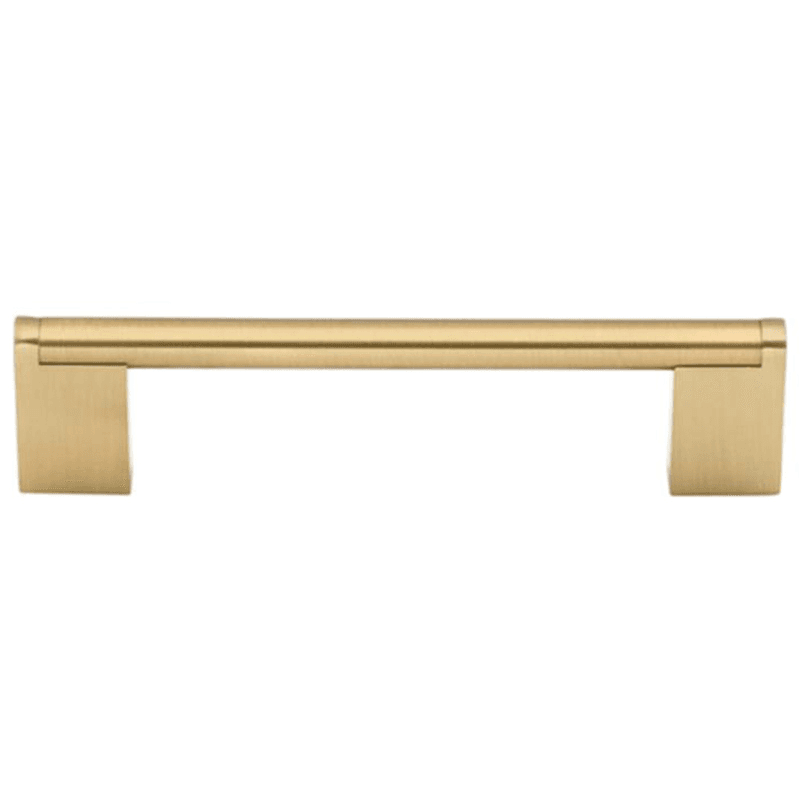 Contemporary cabinet hardware with 5-1/16" base diameter and M4 screw pack