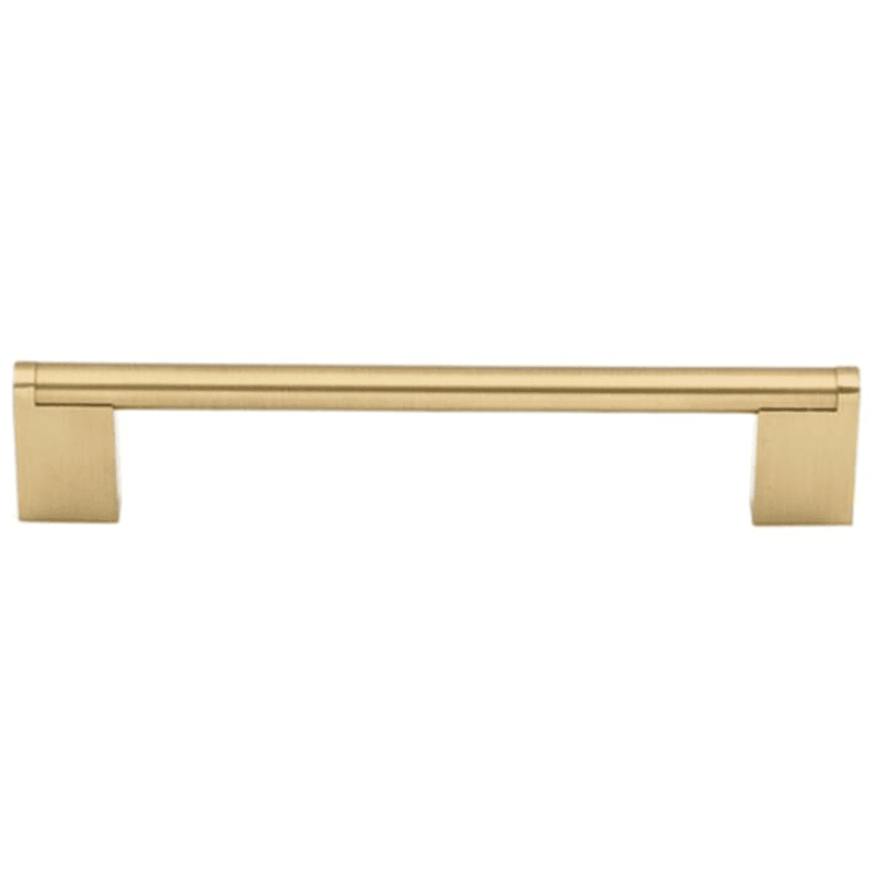 Premium quality 6-5/16" bar pull with 7/8" x 3/8" diameter coordinates with other Bar Pulls collection fixtures.