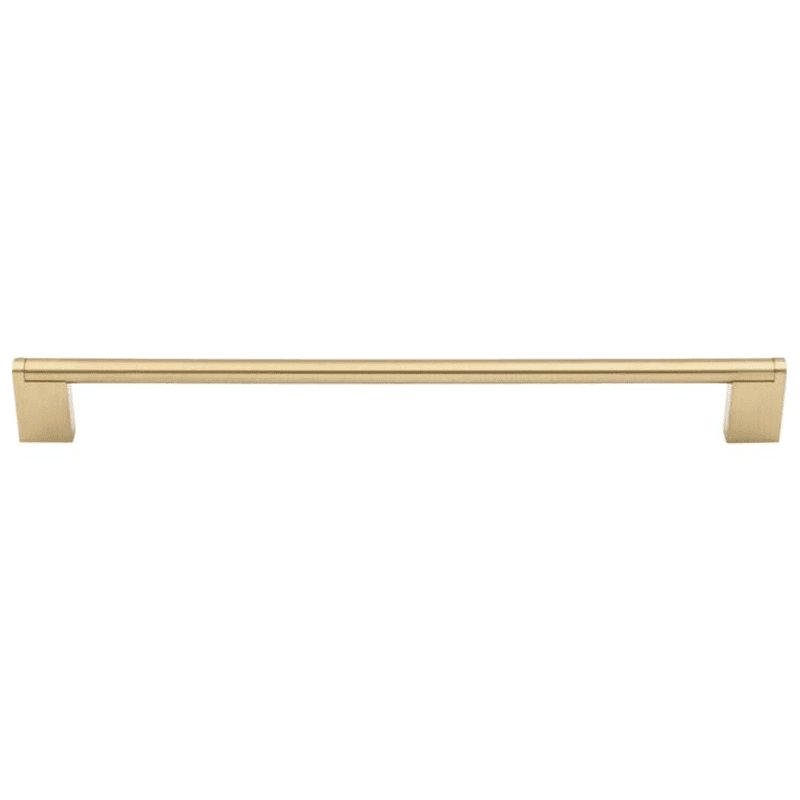 15" Princetonian Bar Pull in Honey Bronze Finish - Contemporary Style