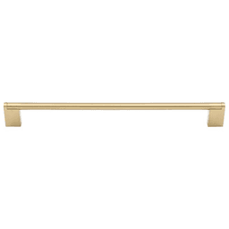 15" Princetonian Bar Pull in Honey Bronze Finish - Contemporary Style
