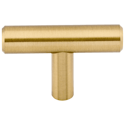 Contemporary 2" Hopewell T-Handle Knob in Honey Bronze by Top Knobs