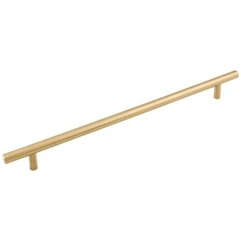 Top Knobs 26-15/32" Hopewell Bar Pull in Ash Gray Finish - Contemporary Style