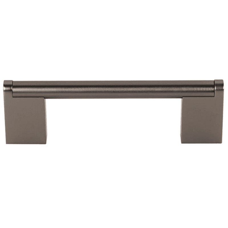 Princetonian Bar Pull in Ash Gray finish for a contemporary style kitchen or bath
