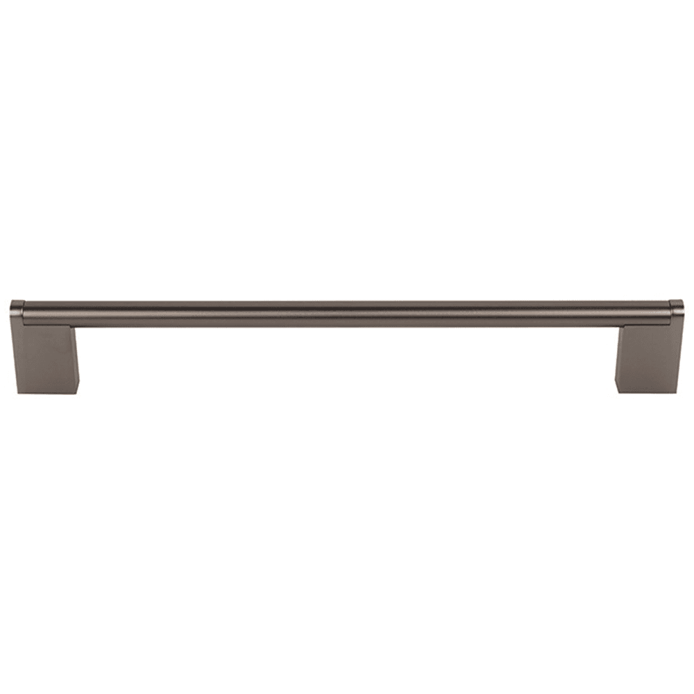 Princetonian Bar Pull in Ash Gray finish by Top Knobs - Contemporary Style