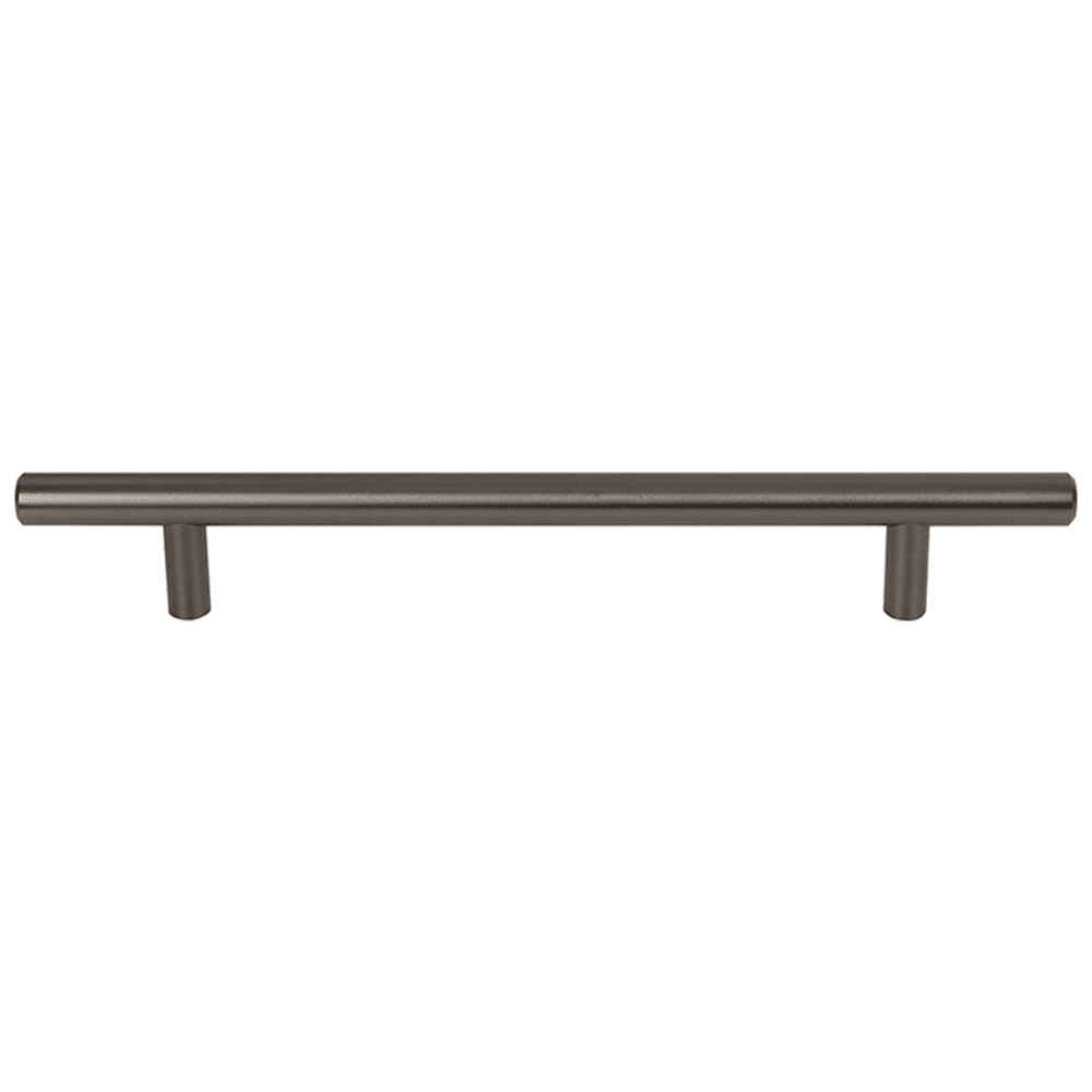 6-5/16" Hopewell Bar Pull in Ash Gray Finish - Top Knobs Contemporary Cabinet Hardware