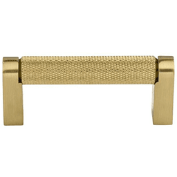 Contemporary 3" Amwell Bar Pull in Honey Bronze finish by Top Knobs