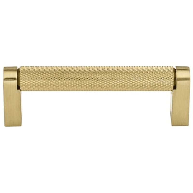 Contemporary 3-3/4" Amwell Bar Pull in Honey Bronze by Top Knobs