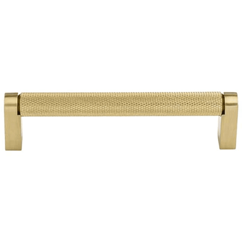 5-1/16" Amwell bar pull in Honey Bronze finish, part of Top Knob's decorative collection