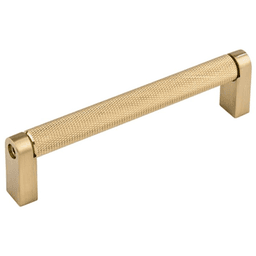 Contemporary style bar pull with 3/8" x 1/2" base diameter, includes M4 screw pack
