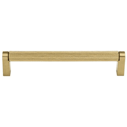 6-5/16" Amwell Bar Pull in Honey Bronze Finish by Top Knobs - Contemporary Style