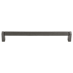 8-13/16" Amwell Bar Pull in Ash Gray Finish by Top Knobs - Contemporary Style