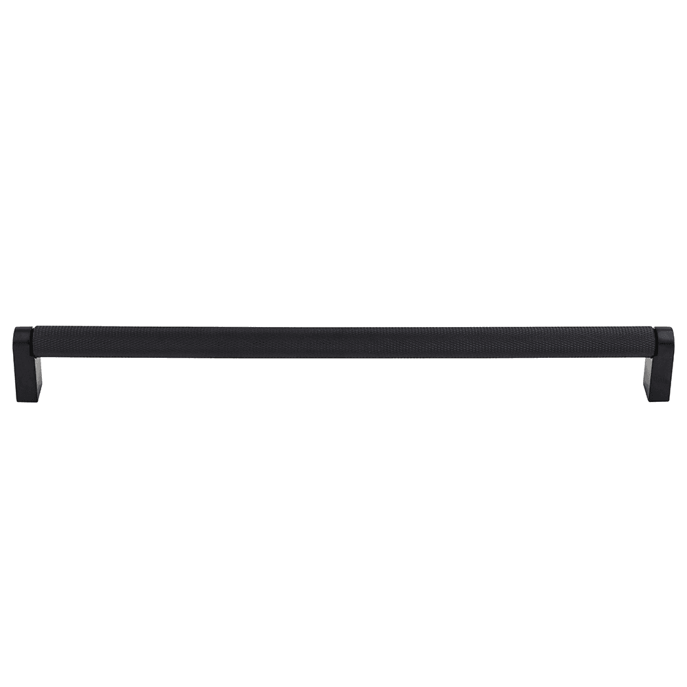 15" Amwell Bar Pull in Flat Black by Top Knobs - Contemporary Style