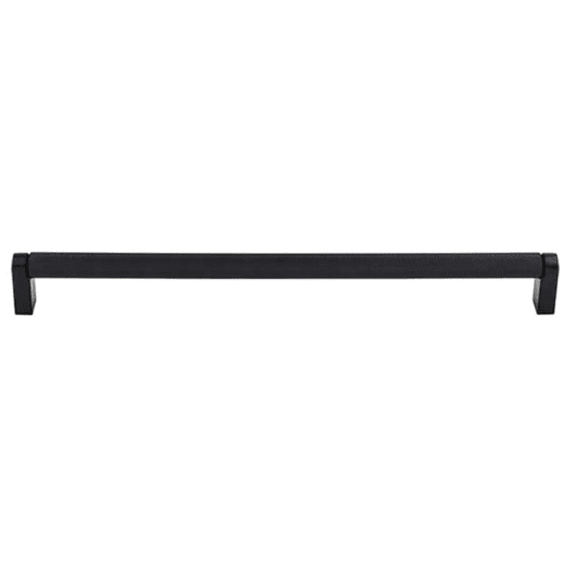 Contemporary 18-7/8" Amwell Bar Pull in Flat Black finish by Top Knobs